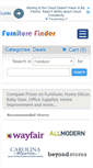 Mobile Screenshot of furniturefinder.biz